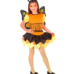 Disfraz de Mariposa Monarca para niña