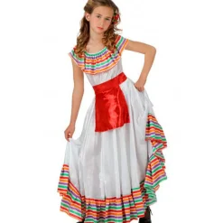 Disfraz de Mejicana Julieta niña
