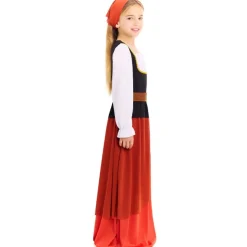 Disfraz de Mesonera Medieval para niña