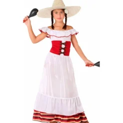 Disfraz de Mexicana Gabriela para niña