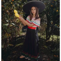 Disfraz de Mexicana Valentina para niña
