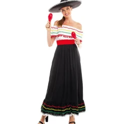 Disfraz de Mexicana Valentina para mujer