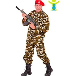Disfraz de Militar Boina para adulto