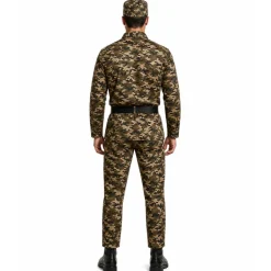 Disfraz de Militar Camuflaje adulto