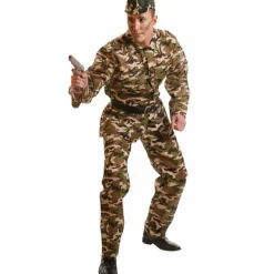 Disfraz de Militar Camuflaje adulto