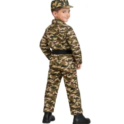 Disfraz de Militar con Gorra infantil