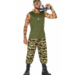 Disfraz de Militar Guerrillero para hombre
