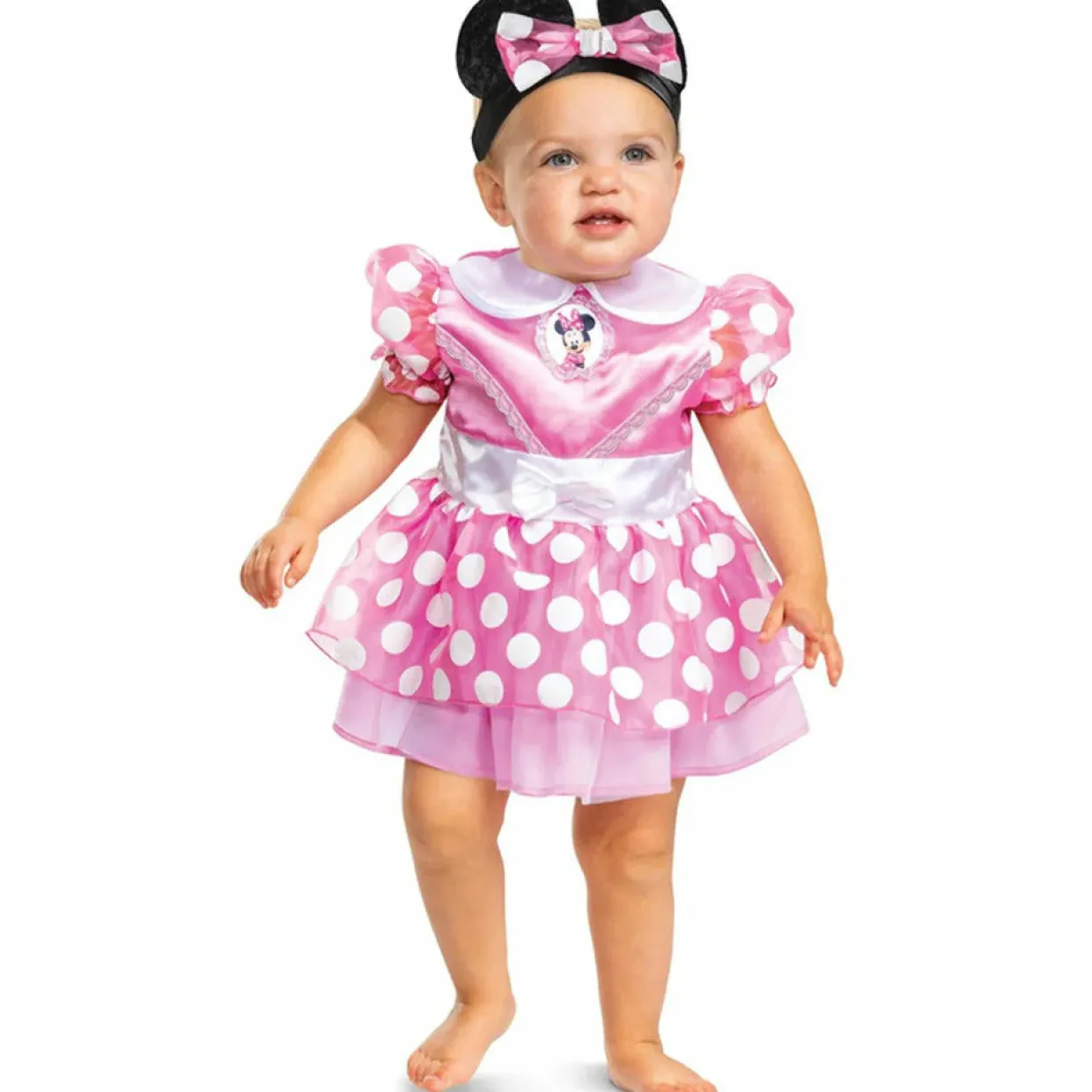 Disfraz de Minnie Mouse™ Rosa para bebé