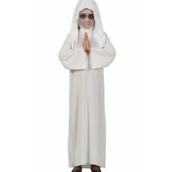 Disfraz de Monja Fantasma Blanca para niña