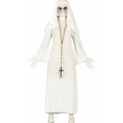 Disfraz de Monja Fantasma Blanca mujer