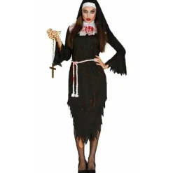 Disfraz de Monja Zombie para mujer