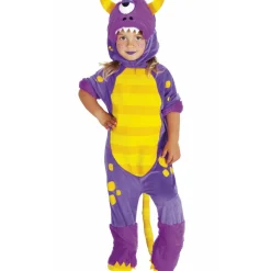 Disfraz de Monstruo Violeta para bebé