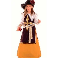 Disfraz de Mosquetera para niña