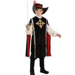 Disfraz de Mosquetero Negro infantil