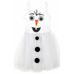 Disfraz de Muñeca de Nieve Botones para niña