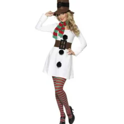 Disfraz de Muñeca de Nieve para mujer