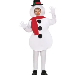Disfraz de Muñeco de nieve Blanco infantil