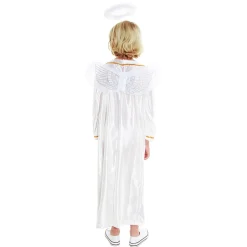 Disfraz de Ángel Blanco infantil