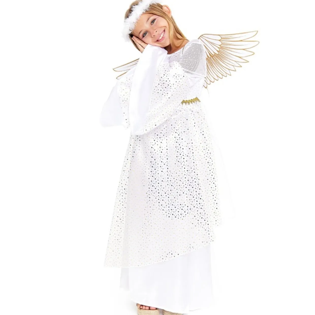 Disfraz de Ángel Fantasía para niña