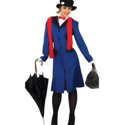 Disfraz de Niñera Poppins Clásico para mujer