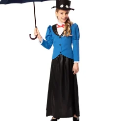 Disfraz de Niñera Poppins para niña