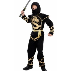 Disfraz de Ninja Dorado para niño