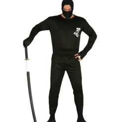 Disfraz de Ninja Negro adulto