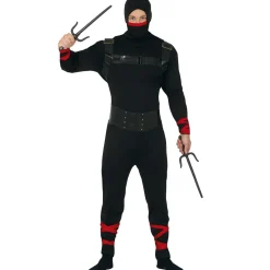 Disfraz de Ninja Negro para hombre