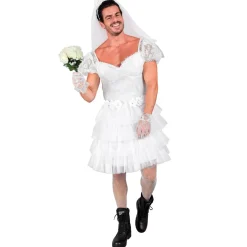 Disfraz de Novia Deluxe para hombre