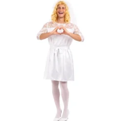 Disfraz de Novia Encaje para hombre