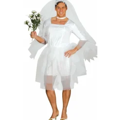 Disfraz de Novia Tul para hombre
