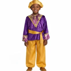 Disfraz de Paje Baltasar Violeta infantil