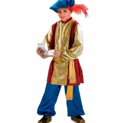 Disfraz de Paje Bonete Azul Infantil niño