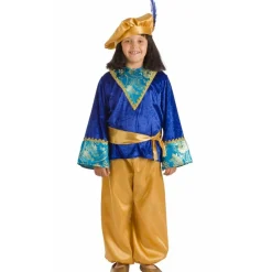 Disfraz de Paje Melchor Azul infantil