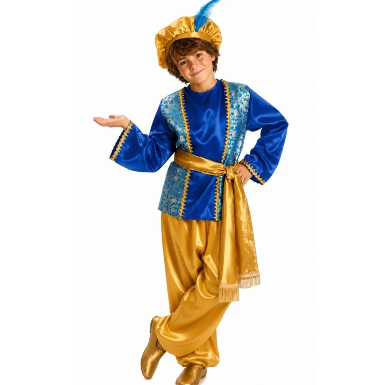 Disfraz de Paje Melchor infantil