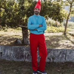 Disfraz de Papá Duende Clásico para adulto