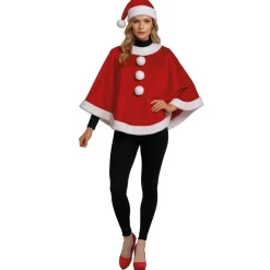 Disfraz de Papá Noel Poncho para adulto
