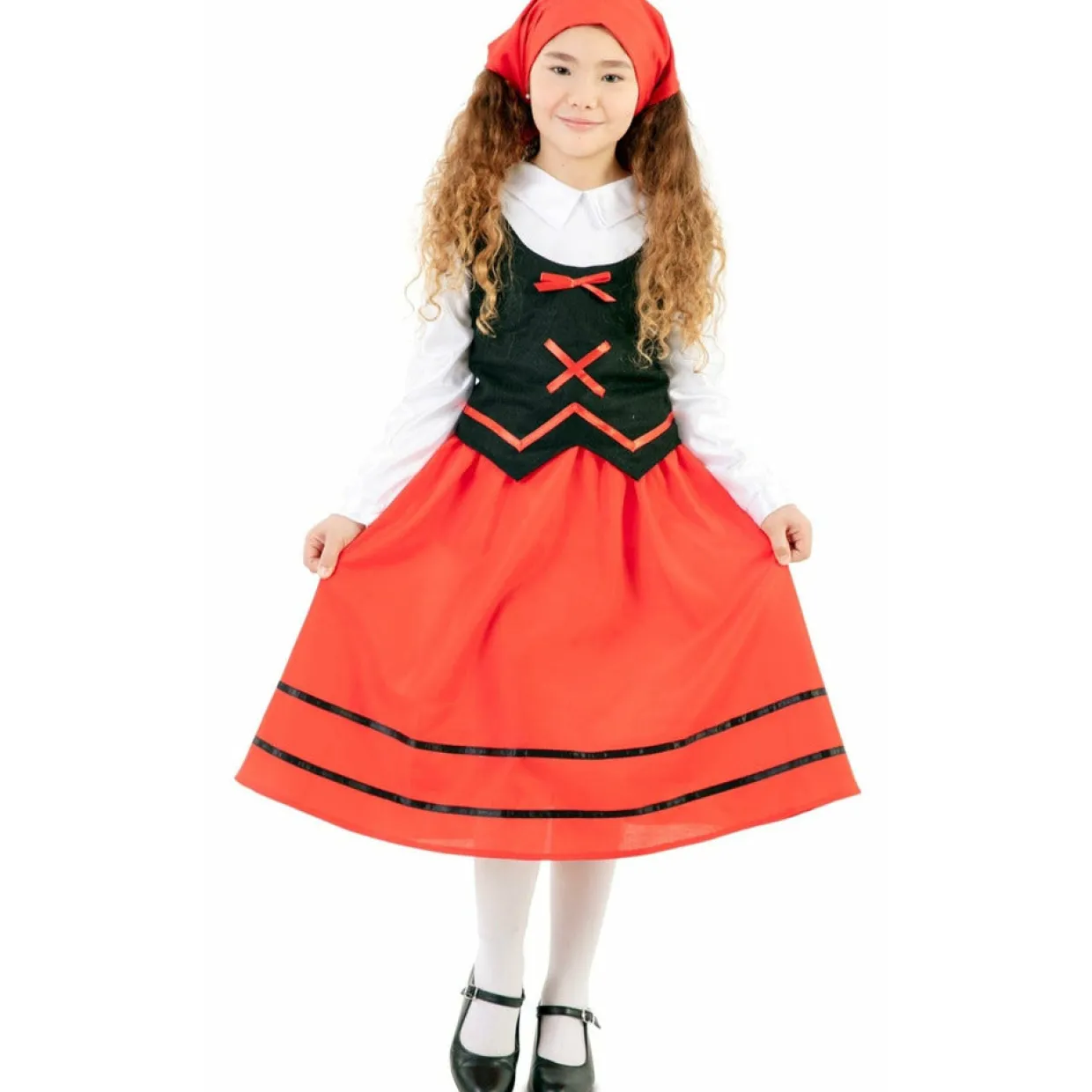 Disfraz de Pastora Gallega para niña