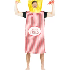 Disfraz de Patatas Fritas para adulto