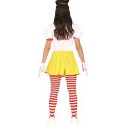 Disfraz de Payasa Burger para adolescente