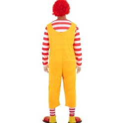 Disfraz de Payaso Burger Amarillo para adulto