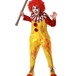 Disfraz de Payaso Burger Siniestro para niño
