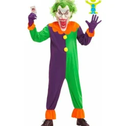 Disfraz de Payaso Joker Infantil