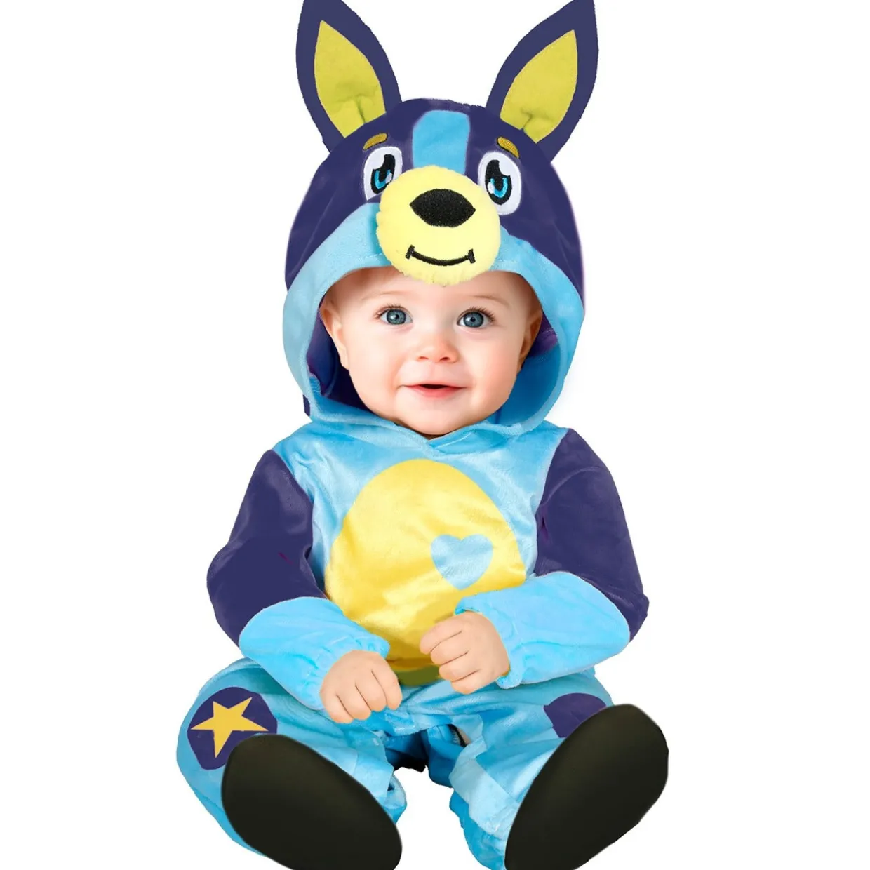 Disfraz de Perro Azul Bluey para bebé