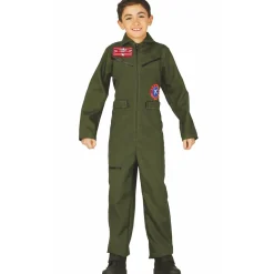 Disfraz de Piloto Combate Eco infantil