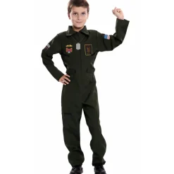 Disfraz de Piloto de Combate Aviador infantil