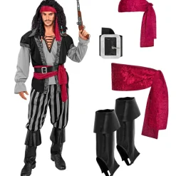 Disfraz de Pirata Fajín para hombre