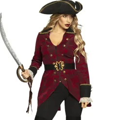 Disfraz de Pirata Luxury para mujer