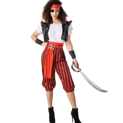 Disfraz de Pirata Tuerto para mujer
