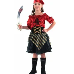 Disfraz de Pirata Ultramar para niña